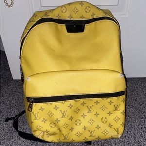 Louis Vuitton backpack, few rips and tears easy to fix and resell